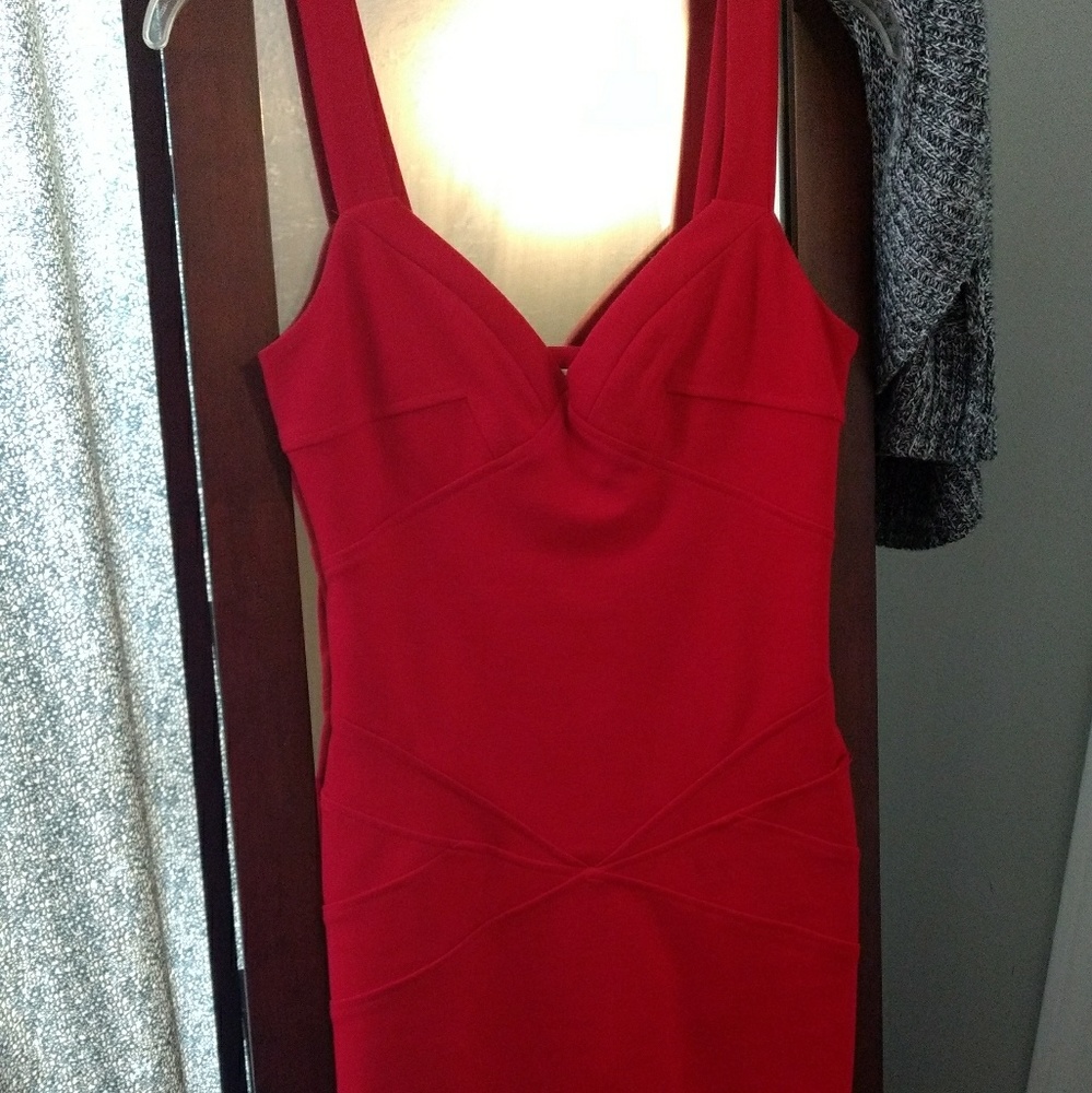 Diane Von Furstenburg size 4 red dress